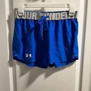 Under Armour Blue Athletic Shorts